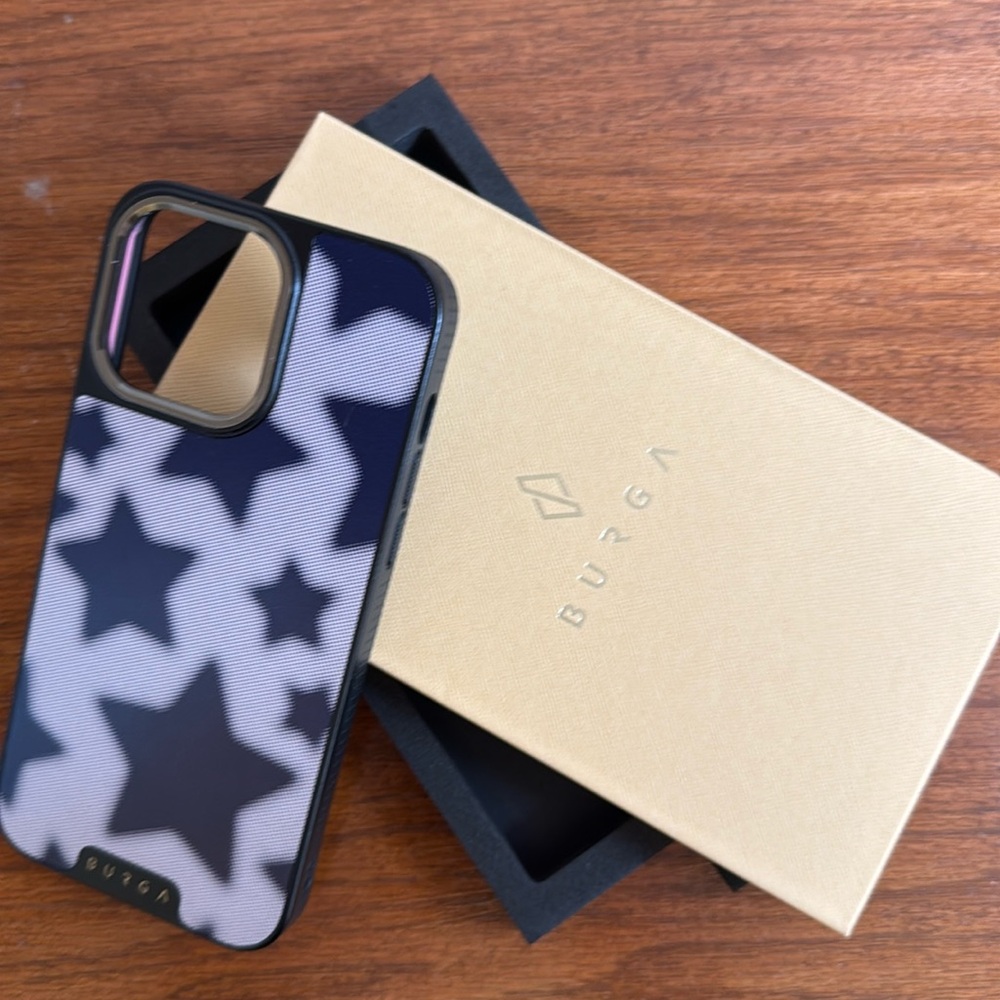 BURGA Blue stars elite iPhone 15 pro max phone case